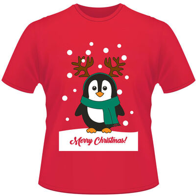

Christmas Men Women T-Shirt Short Sleeve Summer Casual Xmas Tops Blouse