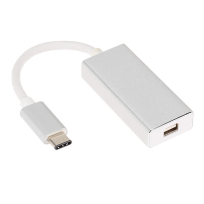 

USB 31 Type-C to Mini DisplayPort MDP Mini DP 1080p HDTV Hub Adapter Data Cable for New MacBook 12" Google Chromebook Pixel
