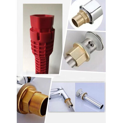 

Faucet And Sink Installer Multifunctional Wrench Tool Double Head Water Pipe Pro