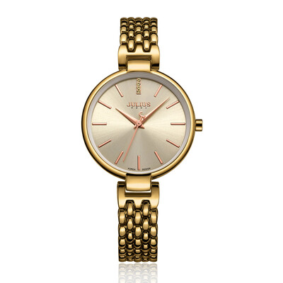 

Watch womens simple temperament fashion Korean students steel bracelet watch waterproof ladies watch