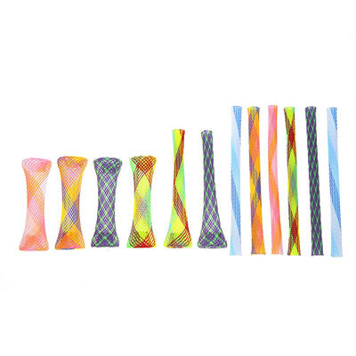 

12pcs Plastic Flexible Colorful Cat Spring Toys Pet Interactive Playing Toy