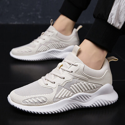 

Summer shoes mens casual shoes Korean version of the trend of mens sports breathable mesh shoes shoes small white tide shoes
