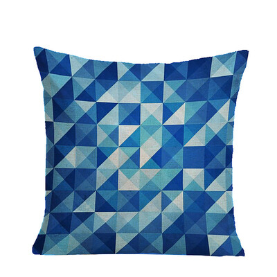 

〖Follure〗Fashion Colored Geometric Pattern Pillow Case Cushion Cover Home Decor