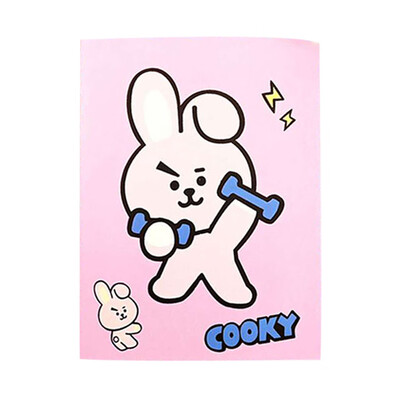 

KPOP BTS Bangtan Boys Cartoon Avatar Hand account Notebook Student Stationery Memo Diary