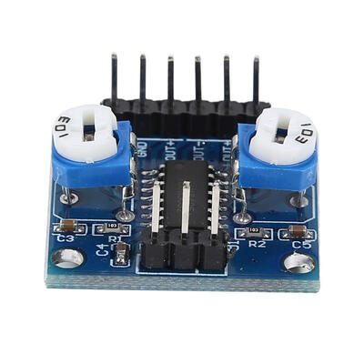 

PAM8406 5Wx2 Stereo 2 Way Digital Amplifier Board wVolume Potentiometer