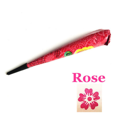 

Indian Henna Paste Tattoo CreamBeauty Women Finger Body Cream Paint DIY Temporary Drawing for Tattoo Stencil
