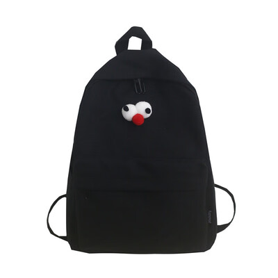

Simple&easy-to-take double-shoulder bag womens Korean high school high school high school girls canvas day system
