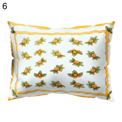 

Flower Bee Ice Cream Pillow Case Cushion Cover Sofa Bed Car Cafe Office Decor