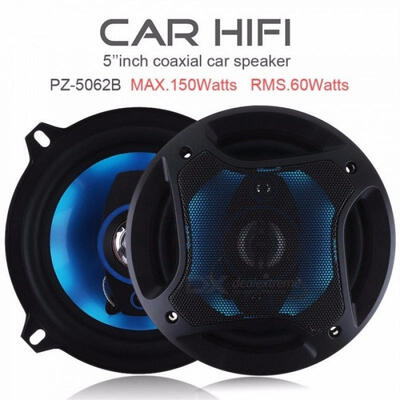 

2pcs 5 Inch 150W 3 Way Auto Car Coaxial Horn Hifi Loud Speaker Full Frequency Automobile Stereo Audio Music Loud Speaker