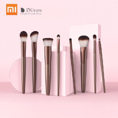 

Xiaomi DUcare Makeup Brushes Sets 8pcs Professional Powder Foundation Eyeshadow Brush Set With PU Cosmetic Bag Beauty Essentials