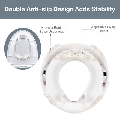 

〖Follure〗Potty Training Seat For Kids Boys Girls Toddlers Toilet Baby With Cushion Handle