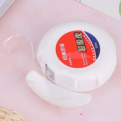 

Greensen 50m Dental Floss Mint Waxed Toothpick Disposable Tooth Cleaner Oral Care Tool