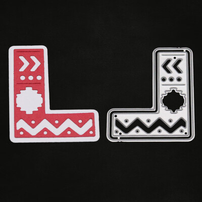 

Toponeto 5CM Large Big Alphabet Letters Cutting Dies Stencils Metal For DIY Scrapbooking