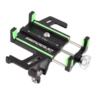 

Bicycle Motorcycle Phone Mount Aluminum Alloy Bike Phone Holder Adjustable Bicycle Phone Seat Anti-shake MTB Cell Phone Stand