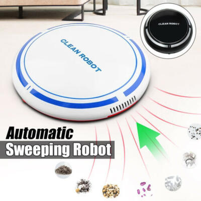 

Automatic USB Rechargeable Smart Robot Vacuum Floor Cleaner Sweeping Suction ca