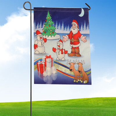 

Tailored Garden Flag Indoor Outdoor Home Decor Christmas Flag A