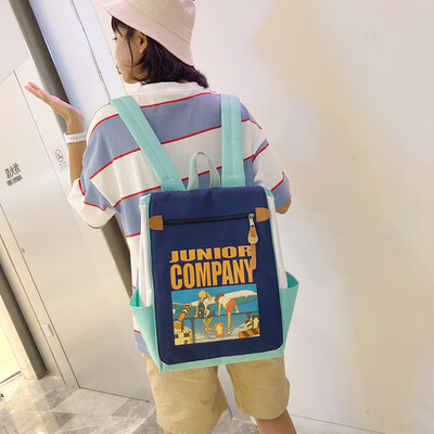 

Ins Wind Bag Female Korean chic School Students Backshoulder Bag