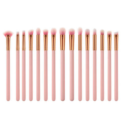 

15pcs Pro Eye Beauty Makeup Brushes Wood Handle Eyebrow Shadow Cosmetic Pen