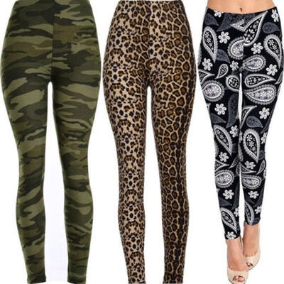 

Hot Women Stretch Yoga Leggings Fitness High Waist Tight Sports Jogging Pants Trousers