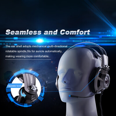 

SOMIC G954 Game Earphone Vibration E-Sports Headphone 71 Sound Effect Led Breathing Light