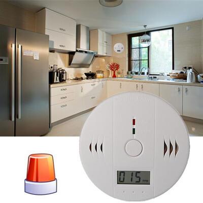 

Gobestart 2PCS LCD CarboN Monoxide RoHs Poisoning Gas Sensor Detector Home Safety