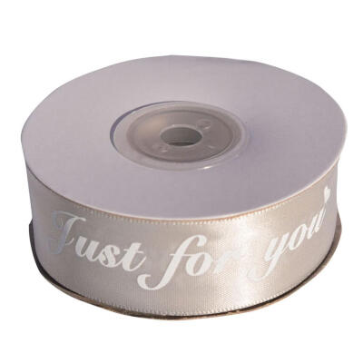

1 Roll Just For You Printed Gift Packing Ribbon for Wedding Party Decor