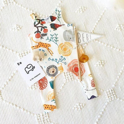 

Newborn Infant Kid Baby Boy Girl Animal Clothes Jumpsuit Romper Bodysuit Outfits