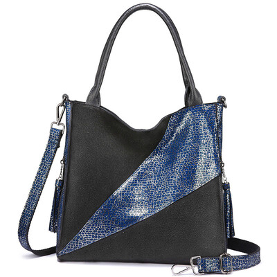 

REALER genuine leather shoulder bag luxury handbags women bags designer Hobo bag fashion ladies bags high quality female