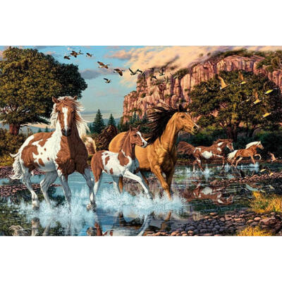 

5D DIY Full Drill Diamond Painting Horse Cross Stitch Embroidery Mosaic Kit