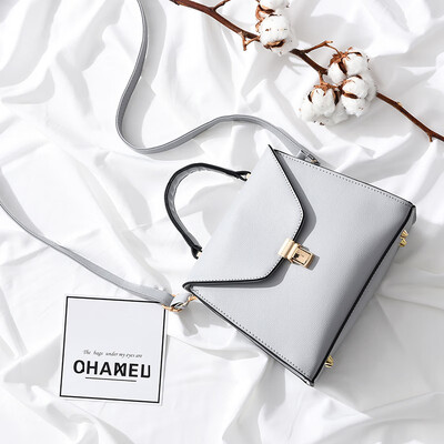 

Bag 2017 New Fashion Ladies Korean Version of The Oblique Cross Package Handbags Girls Shoulder Bag Unipolar Package