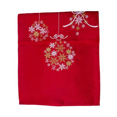 

Toponeto Christmas Ornaments Christmas Table Flag 40x180cm Christmas Table Table Cloth