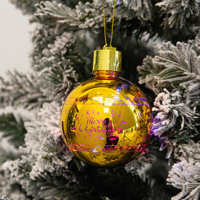 

Siaonvr LED Decorative Christmas Round Ball Lights Home Terrace Party Bar Decoration