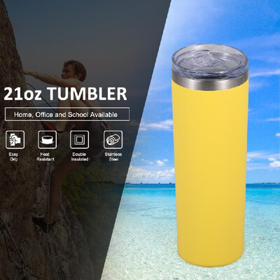 

Milk Tumbler Cup with Lid 20oz Stainless Steel Coffee Cup Drinking Cup Tea Cup for Office Home