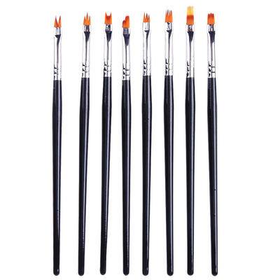 

8pcsSet Irregular Nail Pen Flower Pattern Nail Painting Pen Manicure Tool