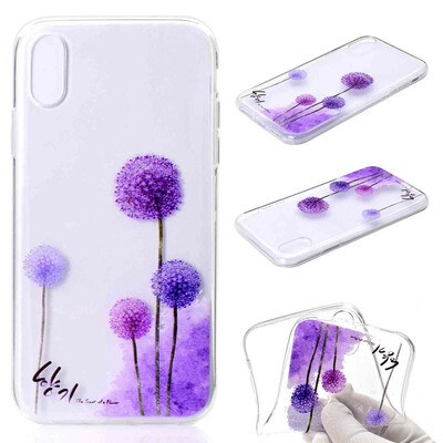 

Phone Case For iPhone  Max XR  X 8 8 Plus 7 Plus 6 6 Plus 5 SE 5S Simple Ultrathin Dandelion Pattern Soft TPU Case Back Cover