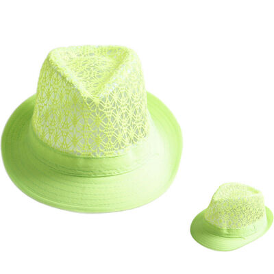 

Summer Beach Sun Hat Jazz Panama Gangster Cap Men Women Unisex Trilby Fedora
