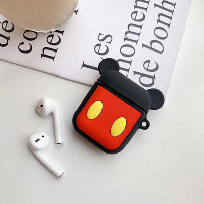 

Silicone Case For Apple AirPods 1 2 Protective Case Shockproof Cute Cartoon Cover