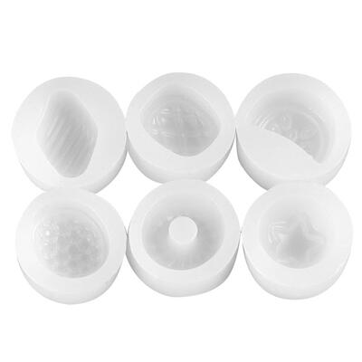 

6pcs Fruit Silicone Mold for Fondant Craft Pendant Jewelry Miniature Food