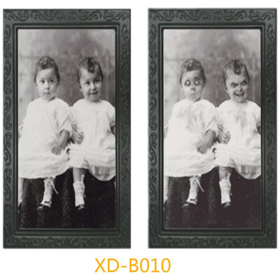 

18 styles Horror Face-changing Ghost Photo Frame Pictures Frames Changing Face Ghost Halloween Party Decoration Props Accessorie