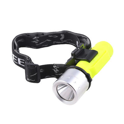 

Skywolfeye 5W Diving Swimming Light 500LM LED Headlamp Camping Headlight