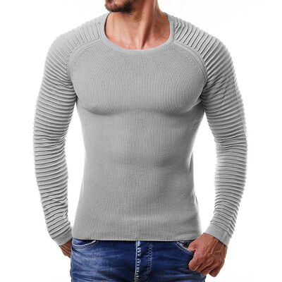 

SUNSIOM Mens Warm Fashion Long Sleeve Jumpers Casual Knit Sweater Slim Fit Pullover