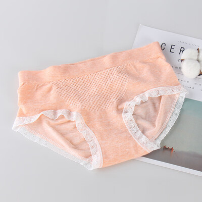 

Mid Waist Transparent Briefs Woman Sexy Lace Patchwork Panties Women White Underwear Breathable Ladies Female Lace Intimates
