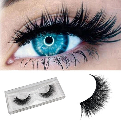 

〖Follure〗1 Pair 3D Natural Thick False Fake Eyelashes Eye Lashes Makeup Extension