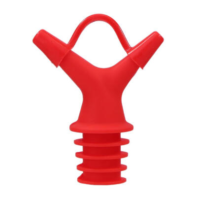 

Double Head Bottle Mouth Stopper Oil Sauce Deflector Kitchen Liquid Pourer