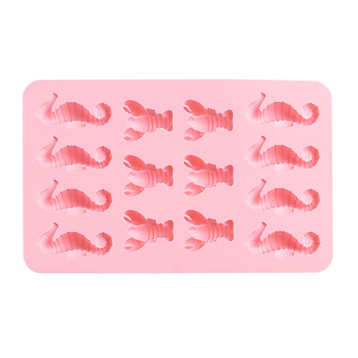 

Gobestart Seahorse Lobster Silicone Fondant Mould Chocolate Sugar Craft Cake Mold Baking