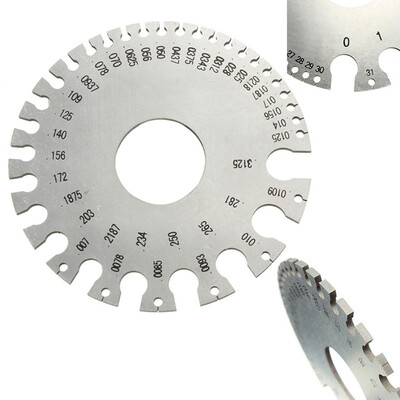 

〖Follure〗Sheet Metal Wire Thickness Gauge Stainless SteelSleeve Wire Gauge Diameter