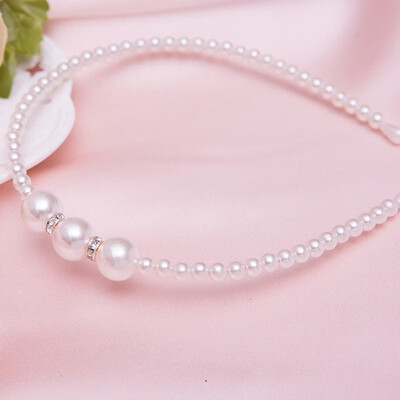 

Childrens Headband Headband Headwear Hair Accessories Girls Hair Accessories Pearl Hair Clips Simple Hairpin