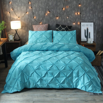 

Toponeto New Bedding Quilt Cover And Pillowcase 3D Printed marble Headfull Size Three-pie