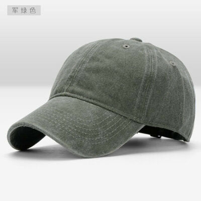 

SUNSIOM Denim Hat Baseball Cap Washed Style Plain Adjustable Blank Dad Caps Hats