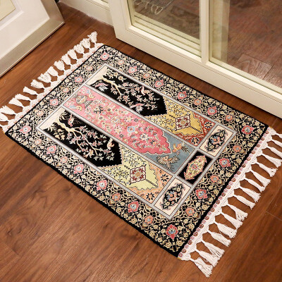 

FangCun 2x3 Antique Hand-knotted Patchwork Carpets Handmade Area Silk Rug for living rooms&offices FC020306